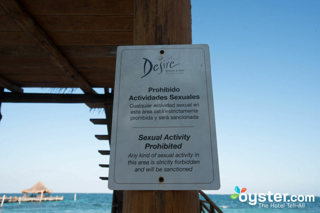 Reglas de conducta sexual en Desire Riviera Maya Pearl Resort