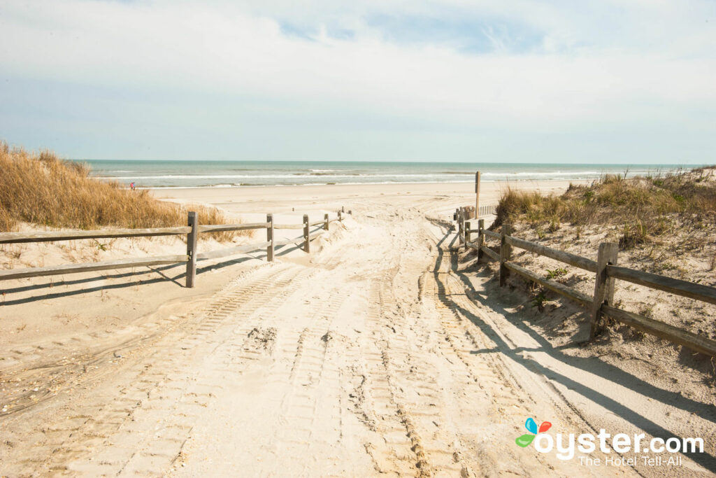 Plage d'ICONA Avalon, côte du New Jersey