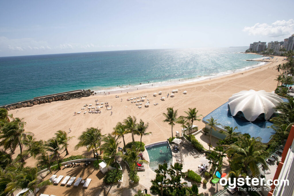 Praia em La Concha Renaissance San Juan Resort, Porto Rico