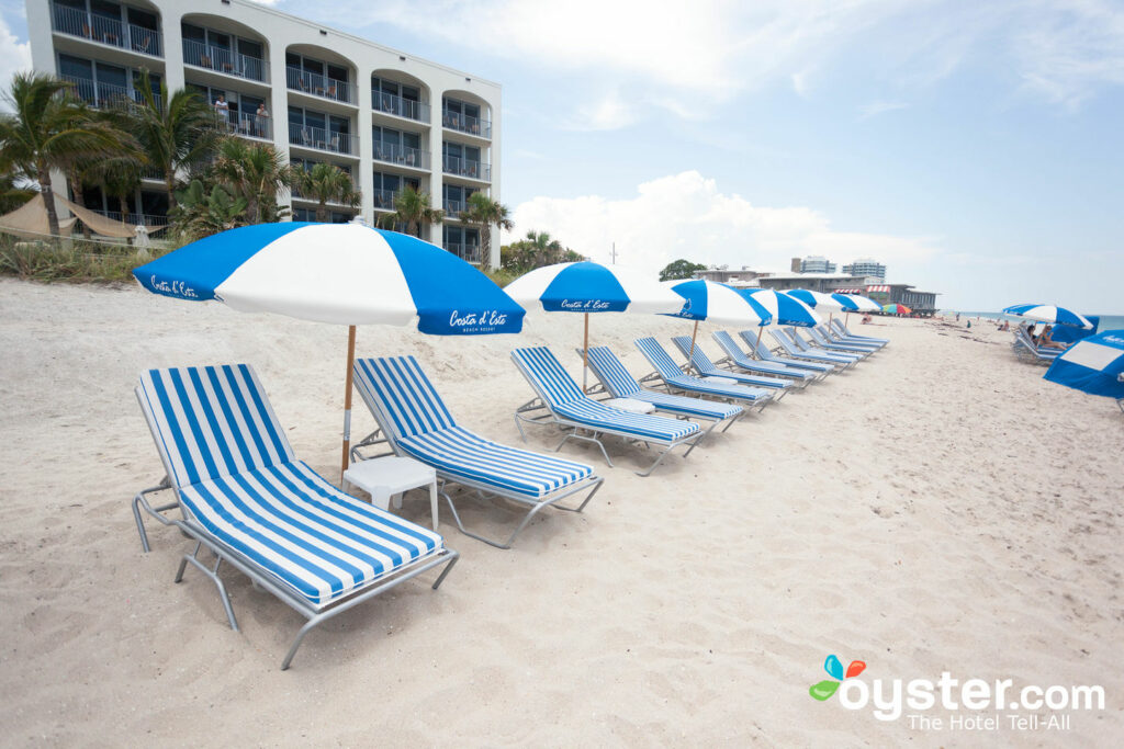 Beach at Costa d’Este Beach Resort/Oyster