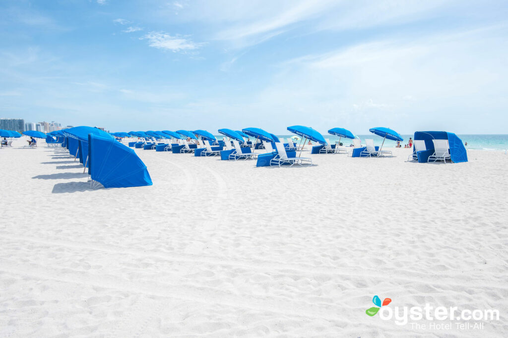 Strand in den Suiten des Congress Ocean Drive / Oyster