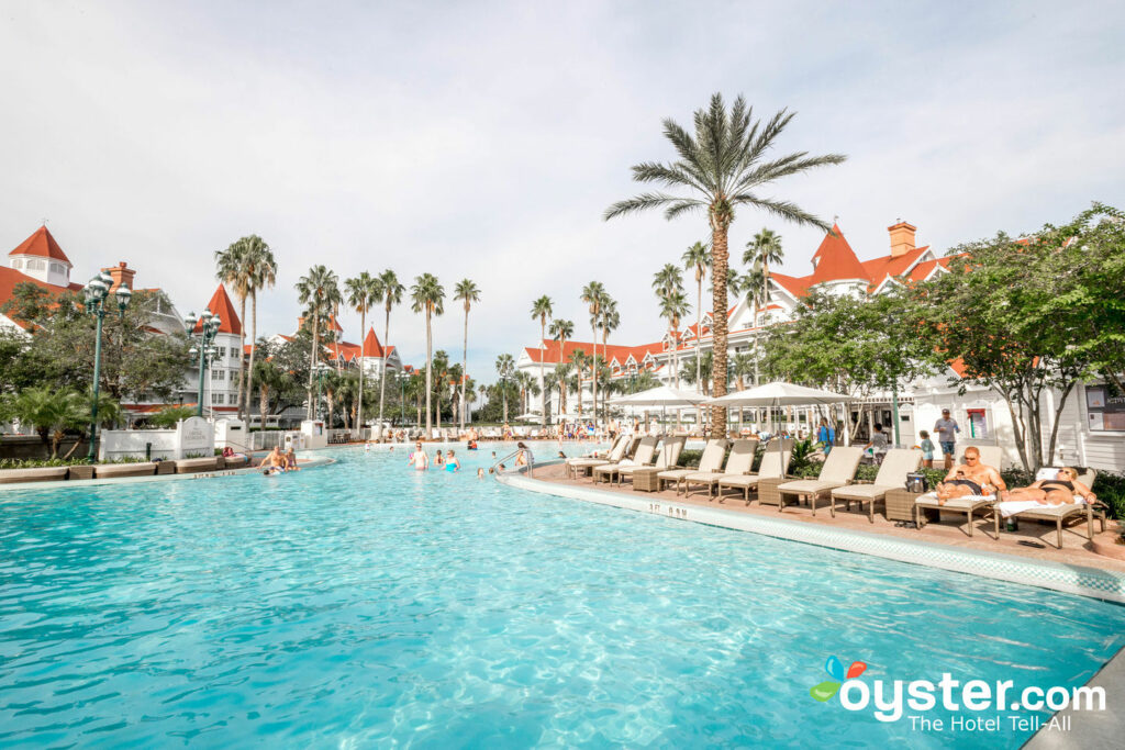 La piscina del patio en el Grand Floridian Resort & Spa / Oyster de Disney