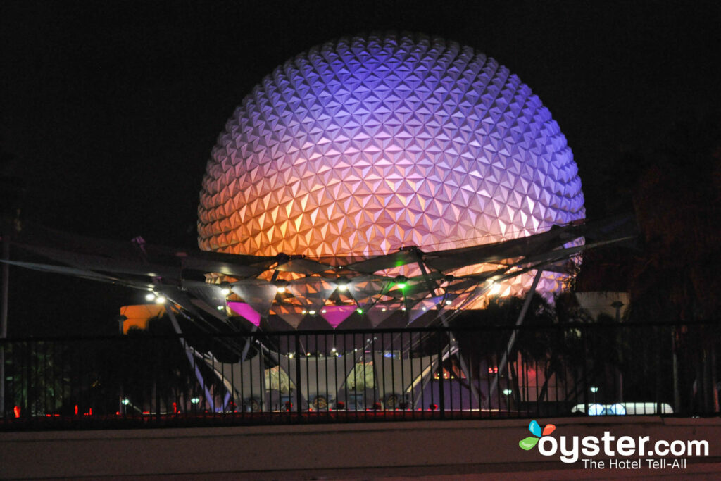 Epcot Ball at Epcot, Disney World, Orlando, Florida, United States | Oyster