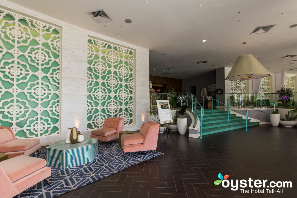 Lobby at Riviera Palm Springs Resort/Oyster