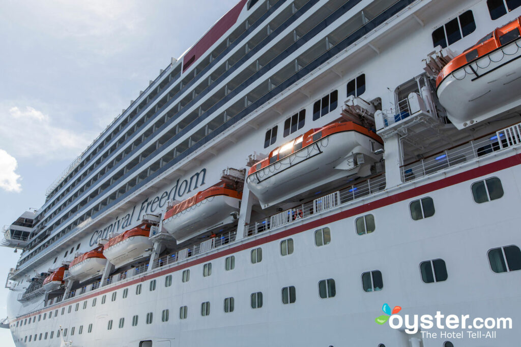 Exterior of Carnival Freedom/Oyster