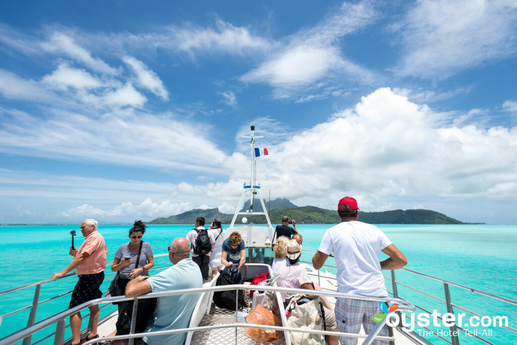 Fähre vom Flughafen Bora Bora nach Festland / Oyster