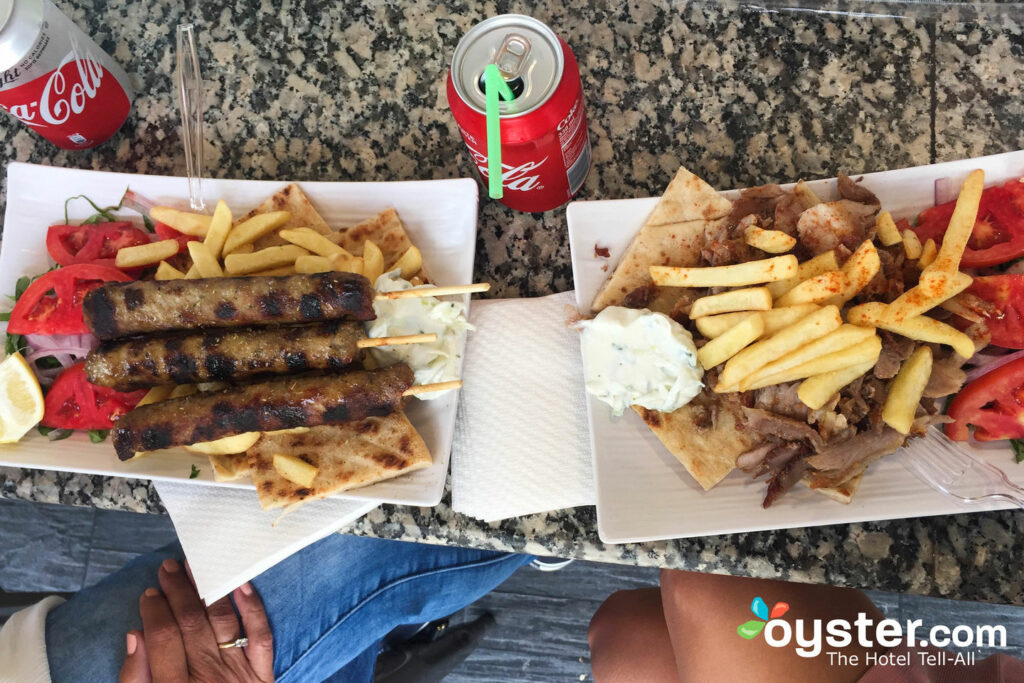 Gyro e souvlaki da Lucky's