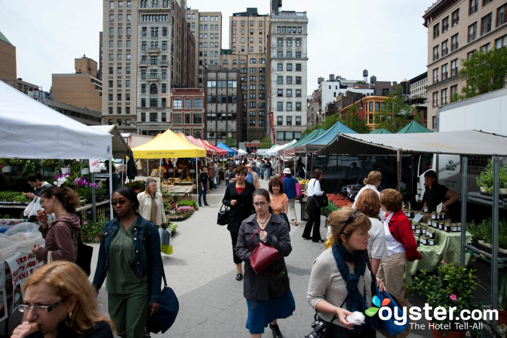 Mercato degli agricoltori di Union Square / Oyster