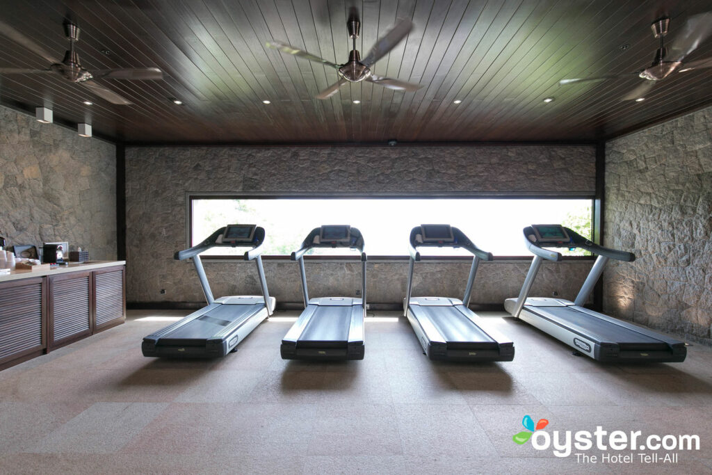 Gym at the Four Seasons Resort Seychelles