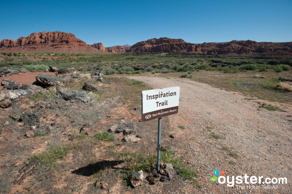 Wanderweg bei Red Mountain Resort, Utah