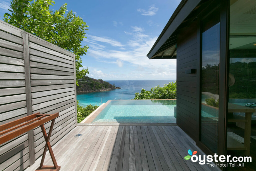 The Hilltop Ocean View Villa en el Four Seasons Resort Seychelles