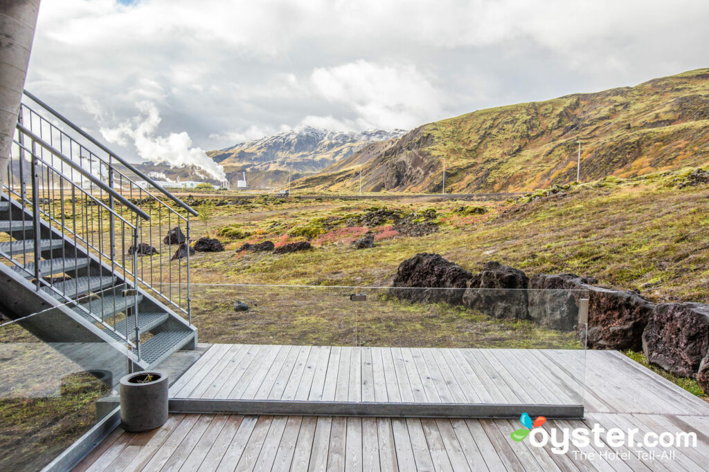 A Banheira de Hidromassagem no ION Luxury Adventure Hotel na Islândia