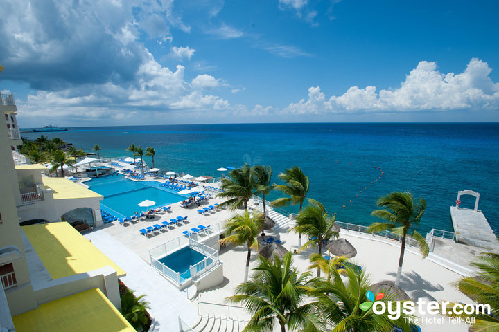 La vista dal Cozumel Palace Resort