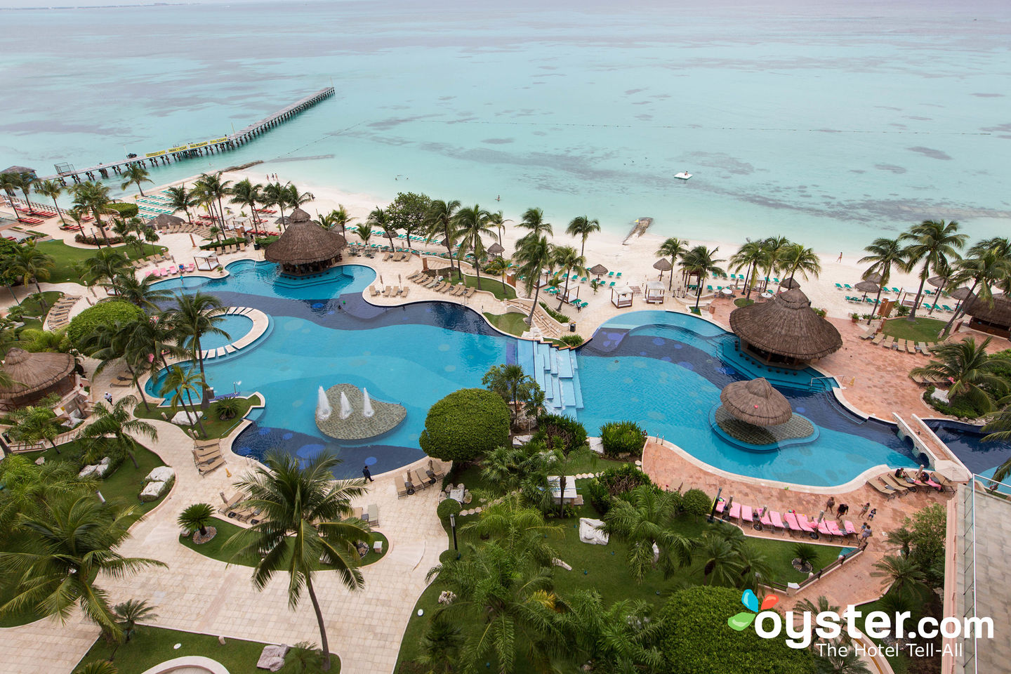 Grand Fiesta Americana Coral Beach Cancun Aerial Photography at the