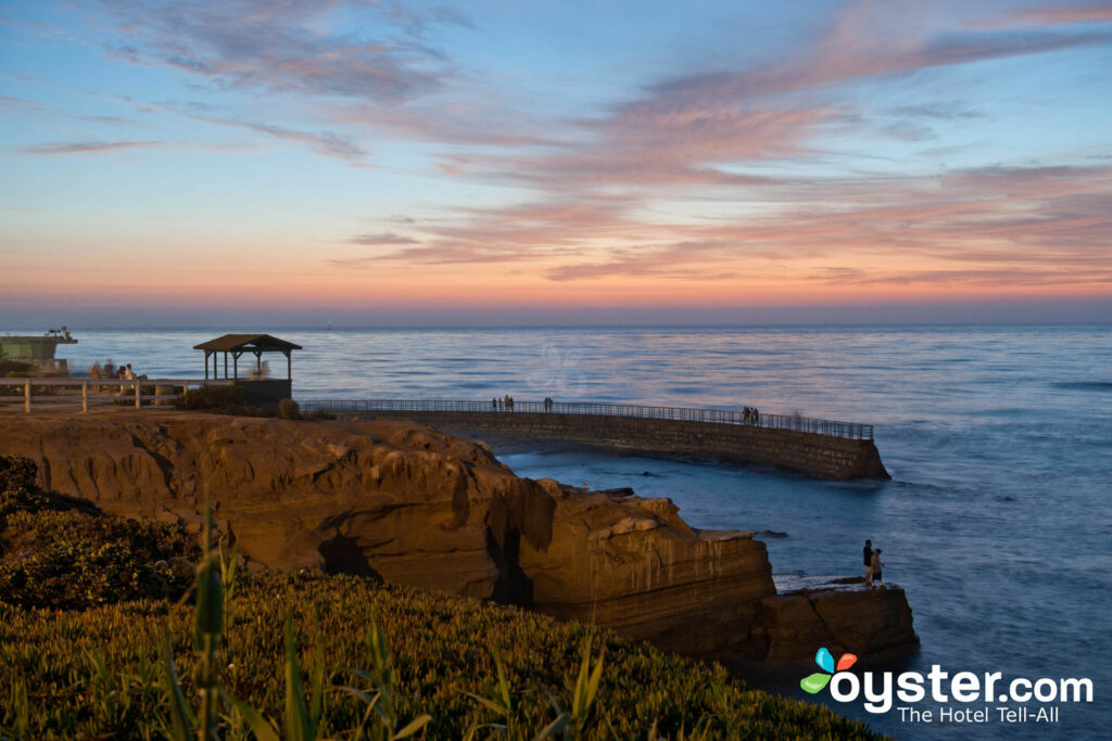 Vista de la costa de La Jolla