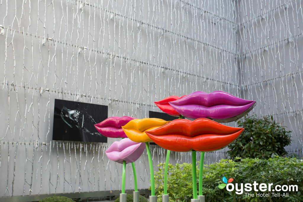 Sculpture at Hotel Fouquet's Barrierre in Paris