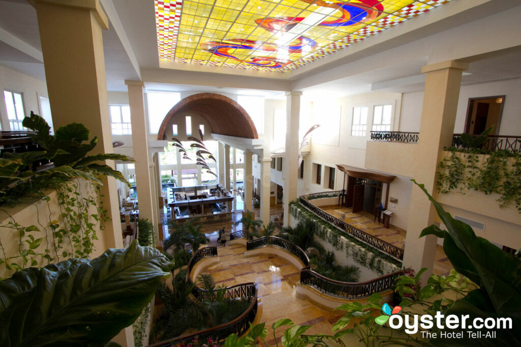 Lobby at the Excellence Playa Mujeres