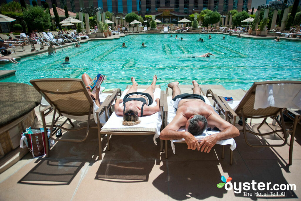 Pool im Venetian Resort Hotel Casino in Las Vegas / Oyster