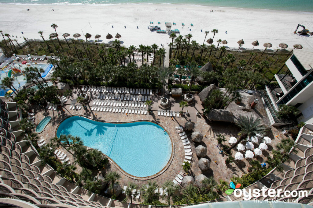 Piscine à l'hôtel Holiday Inn Resort Panama City Beach