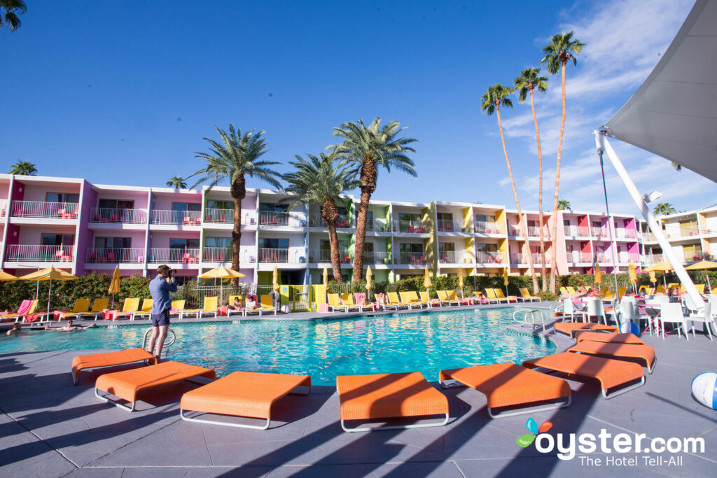 Piscina no Saguaro Palm Springs / Oyster