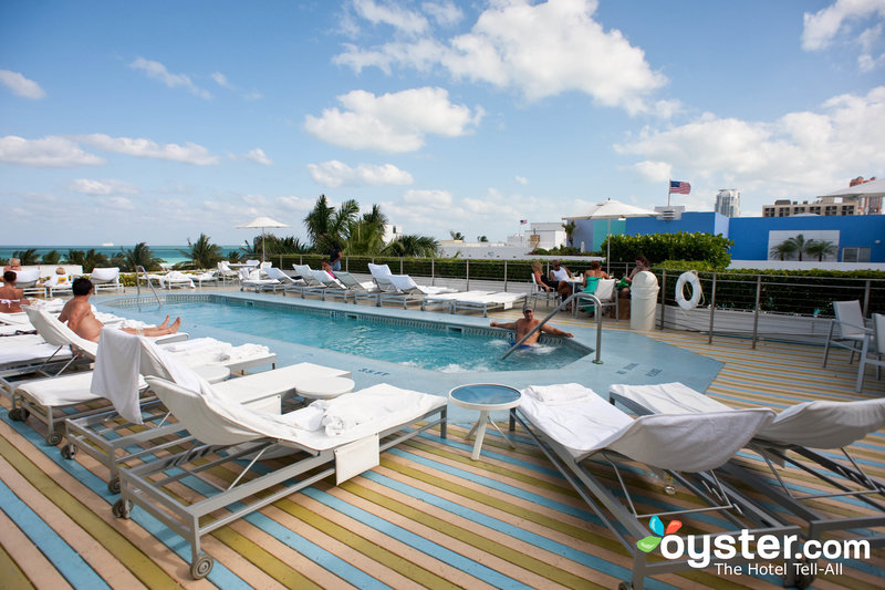 The Rooftop Pool at the Hotel Of South Beach