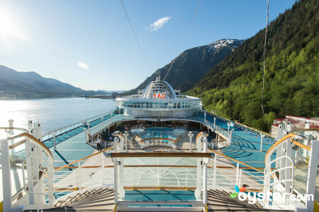 La cubierta del cielo en Ruby Princess / Oyster