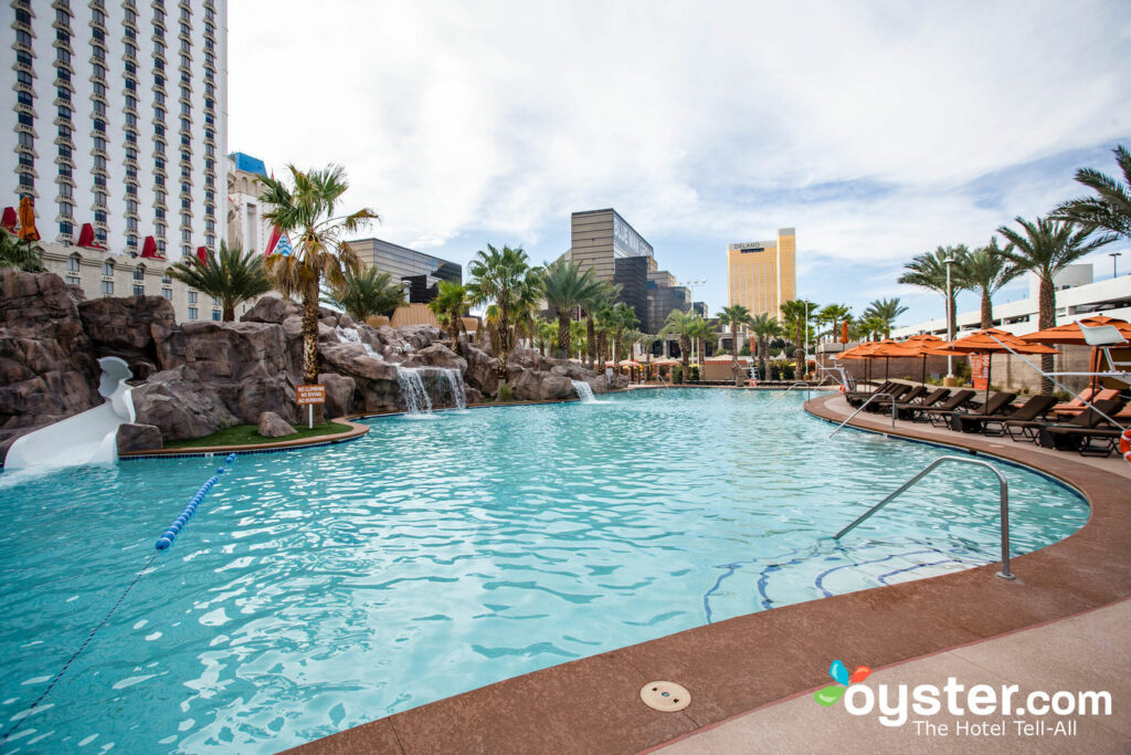 Pool at the Excalibur Hotel and Casino