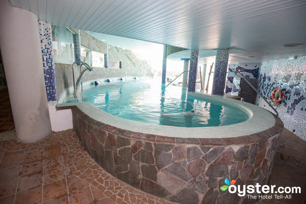 The spa at Gloria Palace Royal Hotel, Canary Islands.