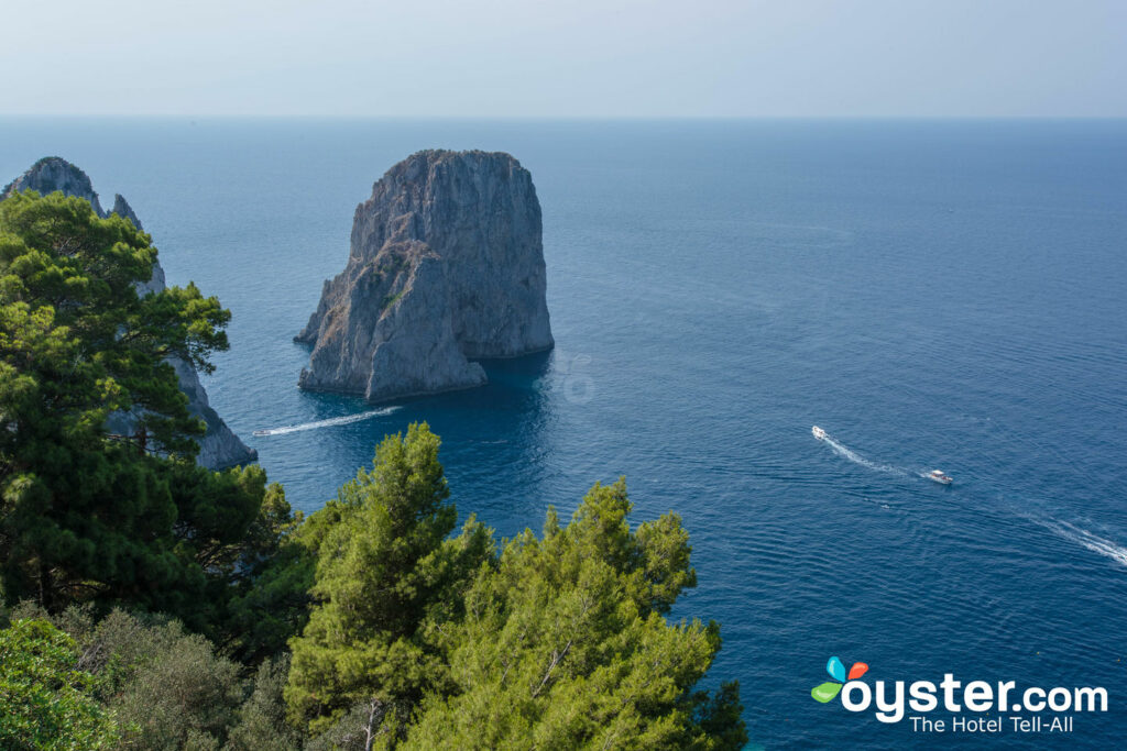 Vue de Punta Tragara, Capri