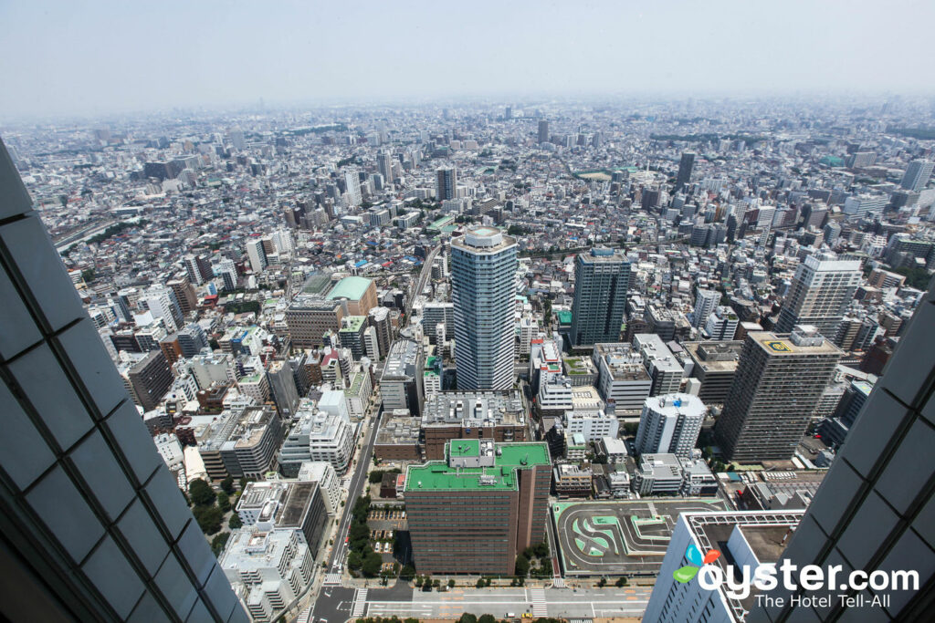 Agarrando uma mordida em Shibuya .