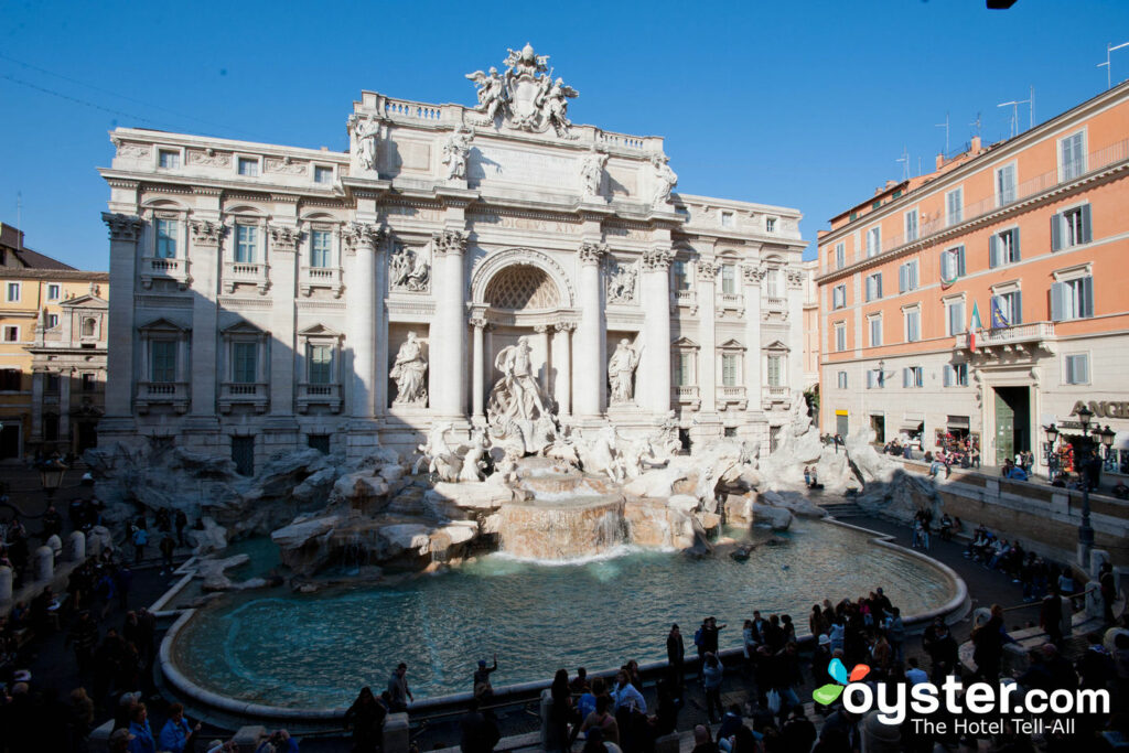 La fontaine de Trevi