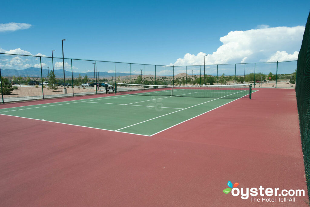 Tennis Courts at the Hilton Santa Fe