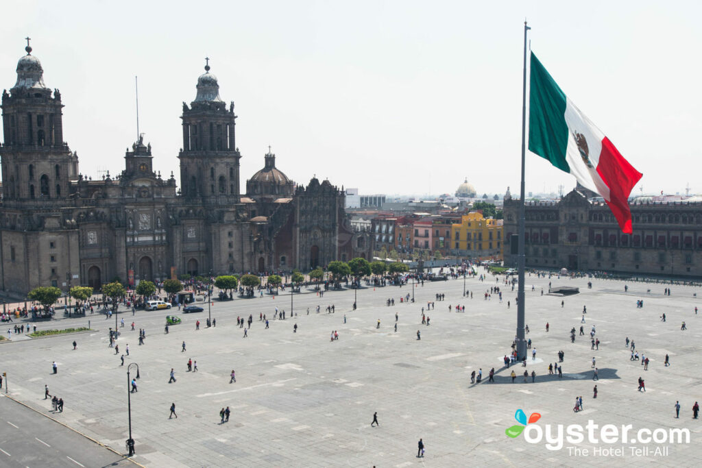 Vista da Terraza no Gran Hotel Ciudad de Mexico