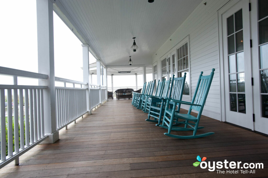 The Front Porch at the Harbor View Hotel