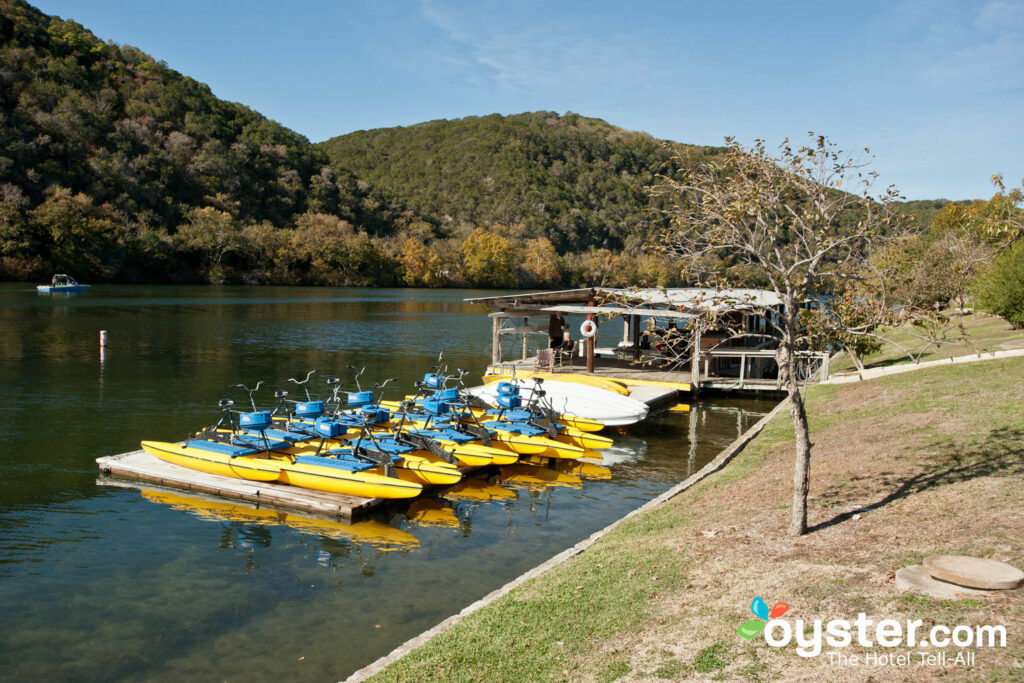 Esportes aquáticos no Lake Austin Spa Resort