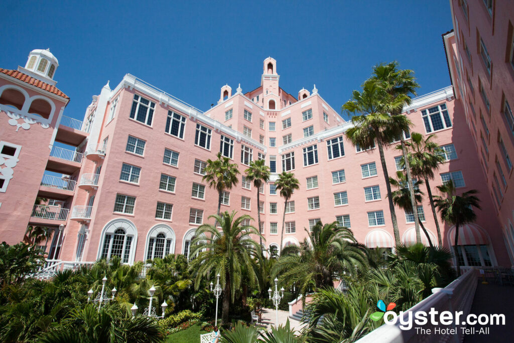 Get treated like fairytale royalty at the family- and pet-friendly Pink Castle on St. Pete Beach.