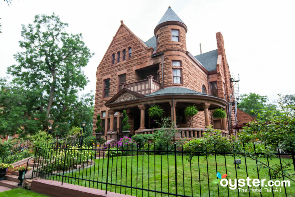 The Capitol Hill Mansion sits on Millionaires Row in the Museum District of downtown Denver.