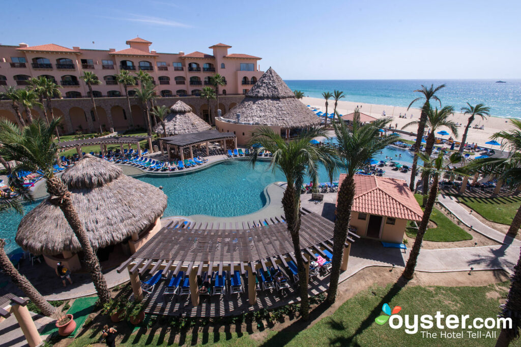 The pool and beach at Royal Solaris Los Cabos