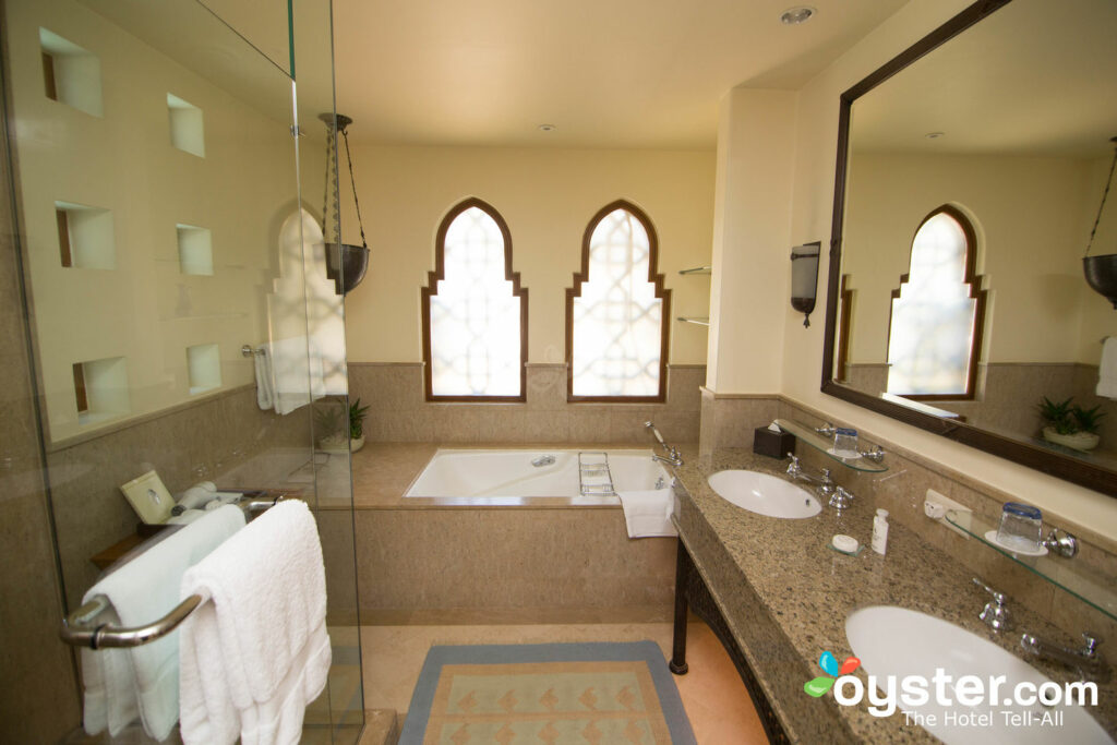 Bathroom in the Two-Bedroom Residential Suite Poolside