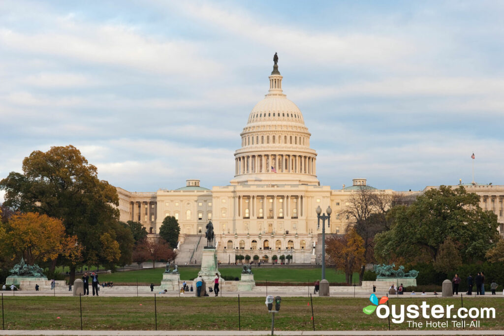 Campidoglio che costruisce a Washington, DC