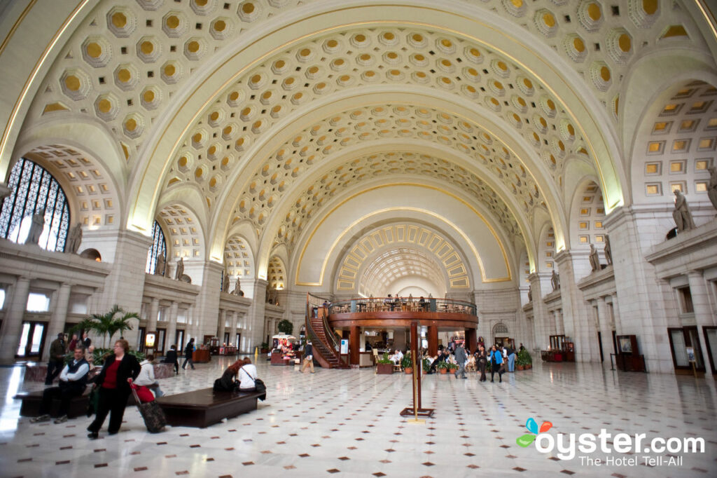Union Station é um ponto de entrada deslumbrante para Washington, DC