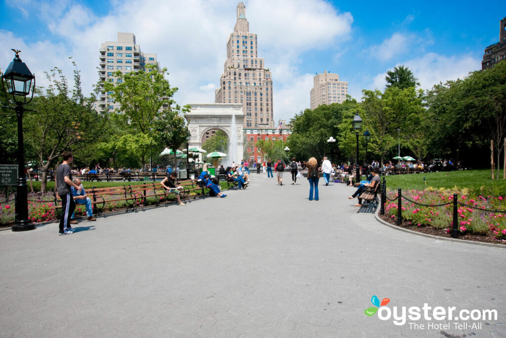 Washington Square Park.