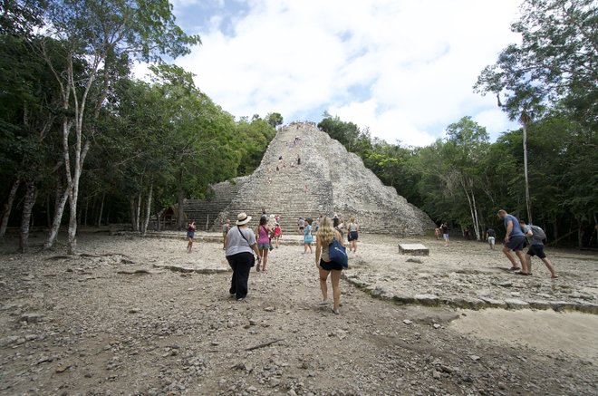 Coba Ruins; Lara Grant