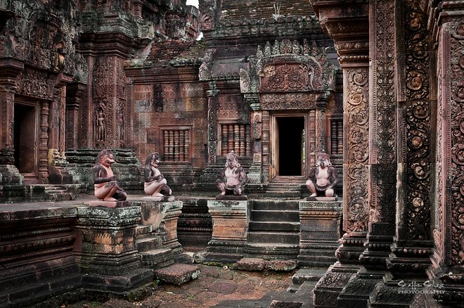 Le temple Banteay Srei; Staffan Scherz / Flickr