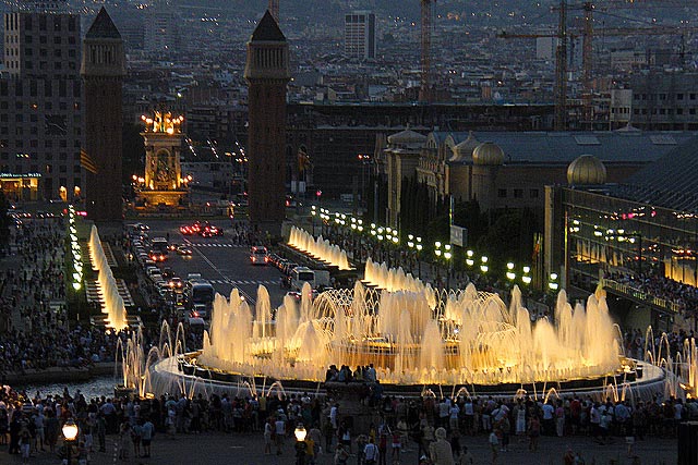 Montjuïc-Zauberbrunnen; Adriano Aurelio Araujo / Flickr