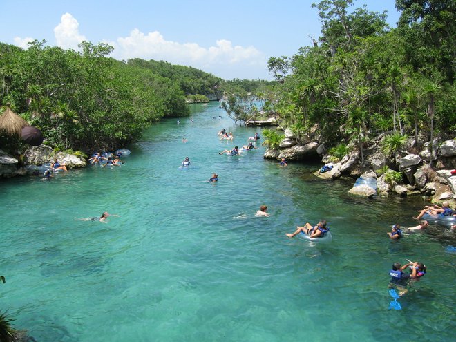 Parque Xel-Ha; Drew y Melissa / Flickr