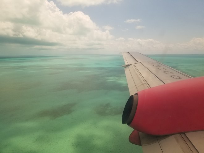 Plane Over Bimini/Katherine Alex Beaven