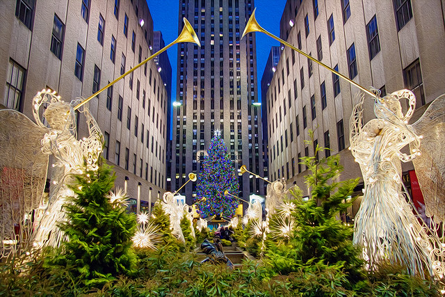 Navidad en la ciudad de Nueva York: June Marie / Flickr