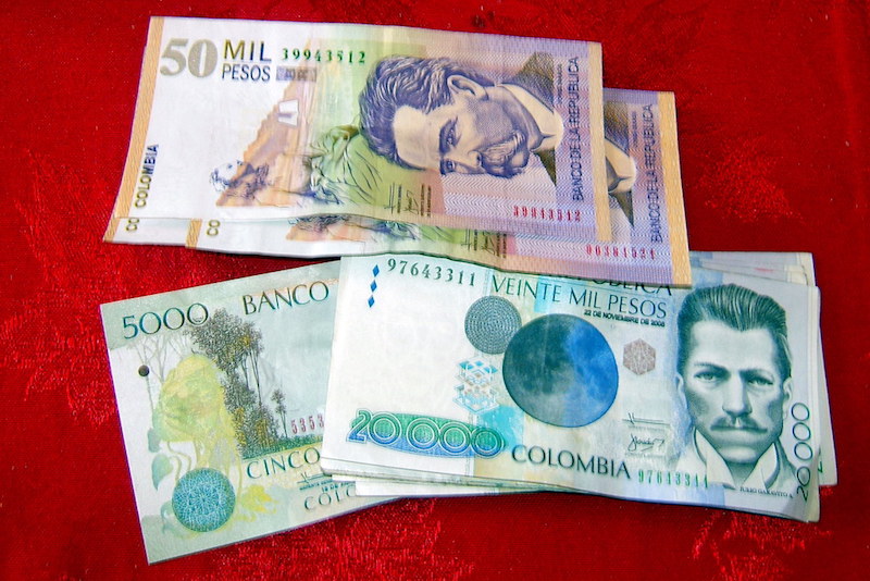 Colombian Currency; Edgar Zuniga Jr./Flickr