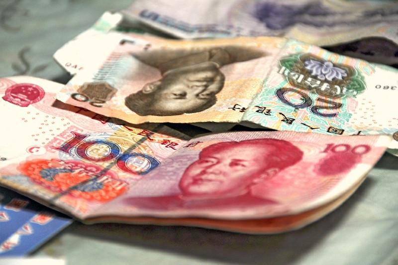 Le yuan chinois; Photos de Faungg / Flickr